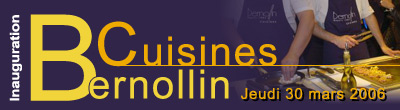 Cuisine Bernollin le jeudi 30 mars